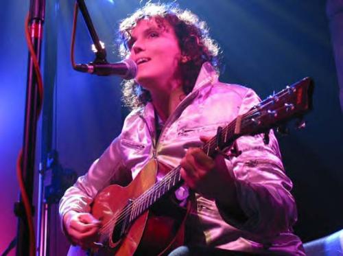 Kate Garrett on stage